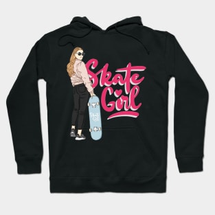 skate girl Hoodie